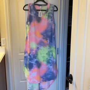 Tie Dye Maxi Dress